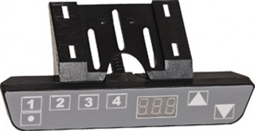 elektrisch höhenverstellbarer Schreibtisch Steuerung Tastatur Memory 4 Speicherpositionen
